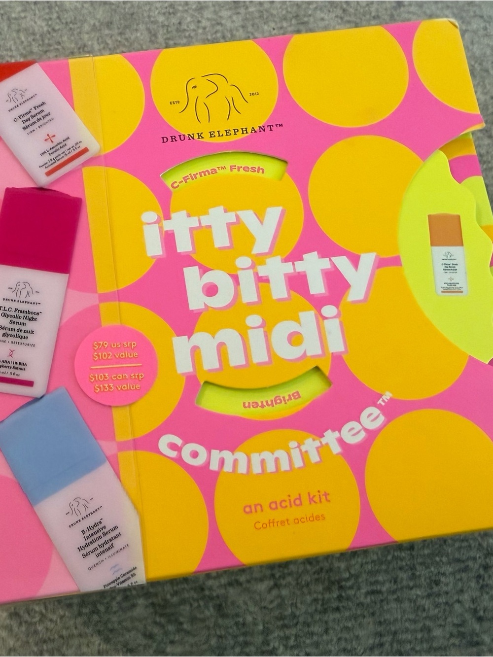 Drunk Elephant Skincare Set